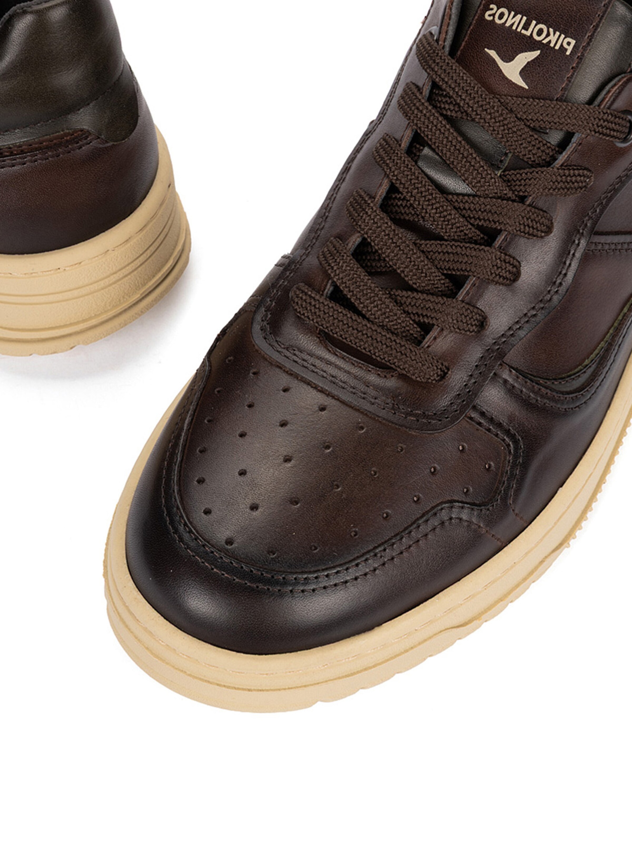 Baskets basses 'Salinas' PIKOLINOS en marron