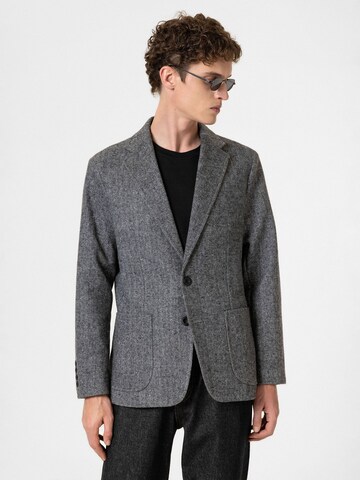 Coupe regular Veste de costume 'Sergio' Antioch en gris