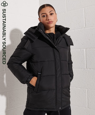 Superdry Jacke in Schwarz