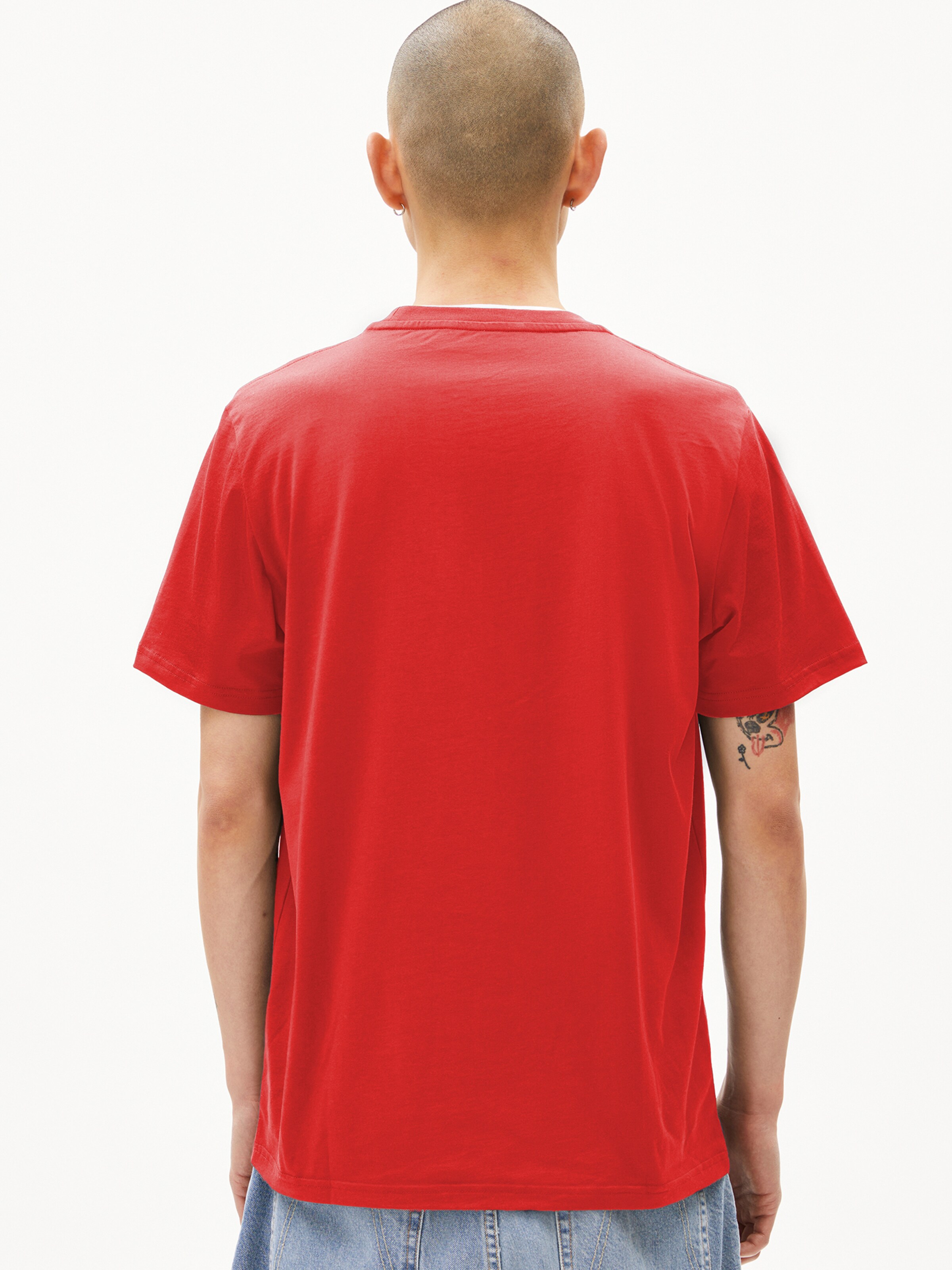 ARMEDANGELS T-Shirt LAARON in Orange: Vorderseite