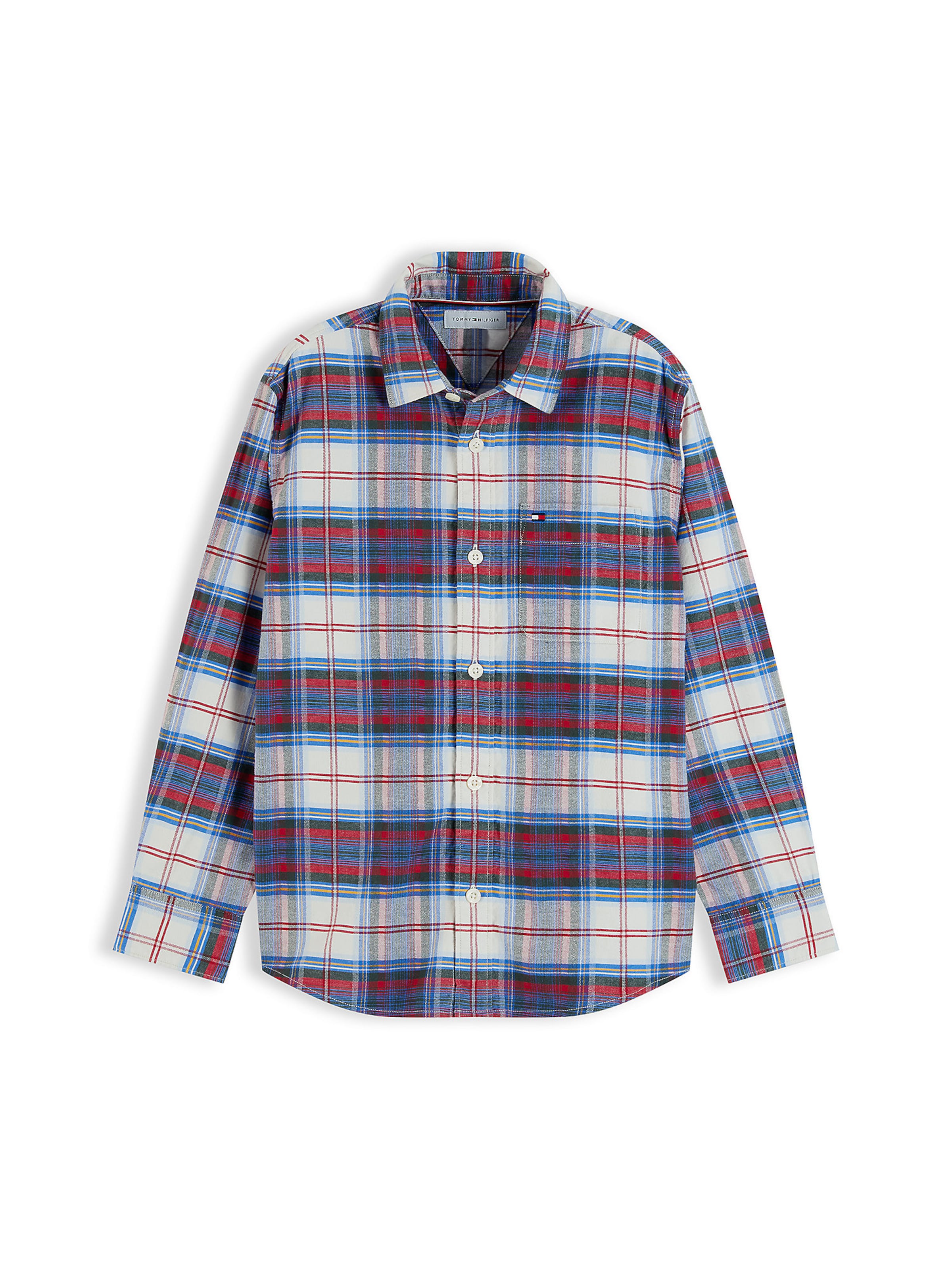 Coupe regular Chemise TOMMY HILFIGER en bleu : devant