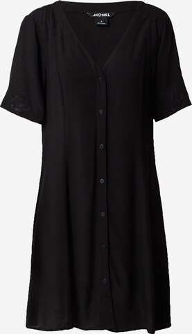 Monki - Vestido de verão em preto: frente