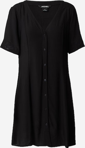 Abito camicia di Monki in nero: frontale