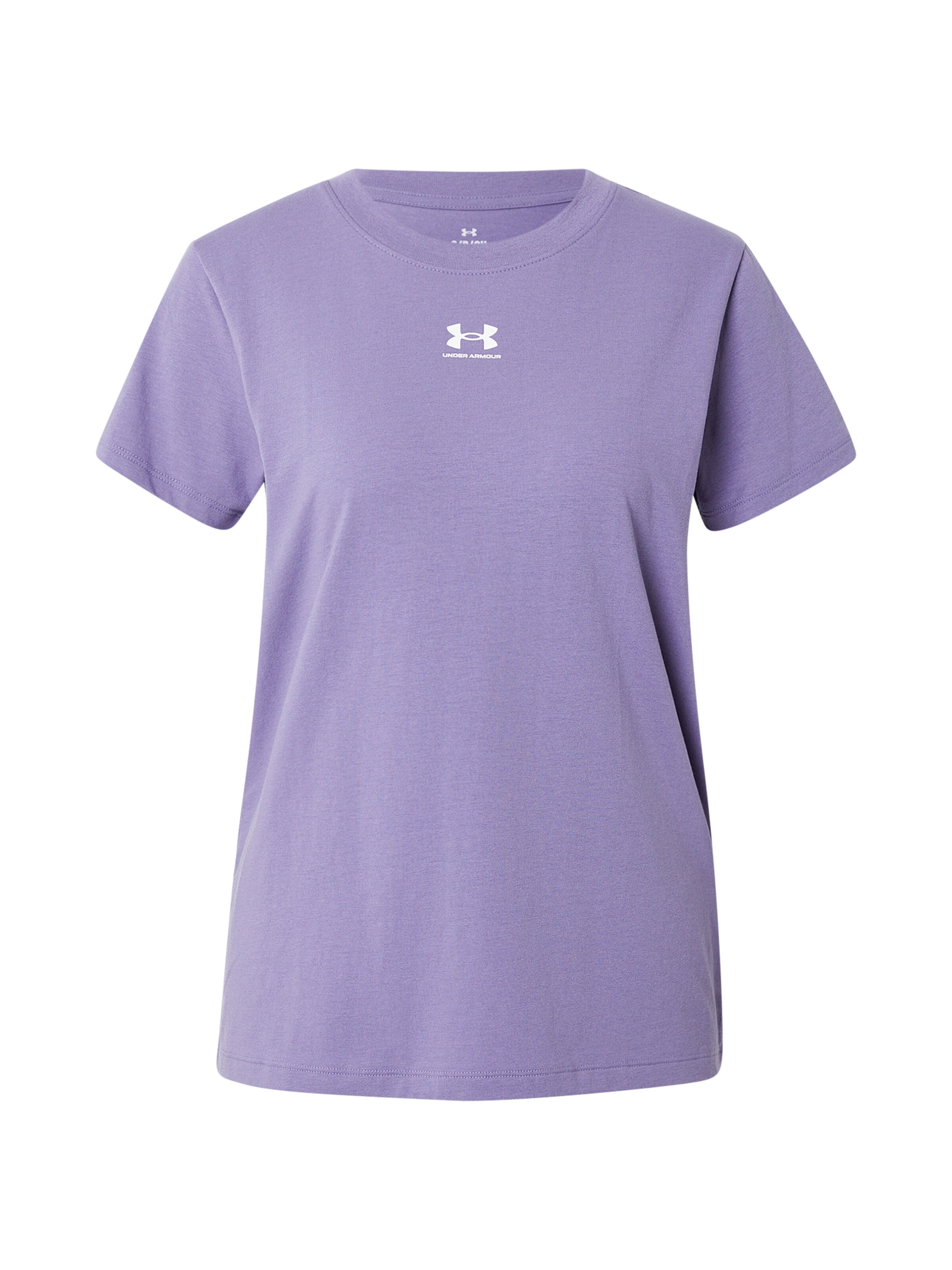 UNDER ARMOUR Toiminnallinen paita 'Rival Core' värissä lila: etupuoli