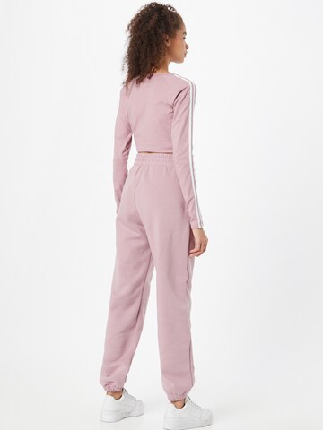 ADIDAS ORIGINALS Tapered Trousers 'Adicolor Essentials' in Purple