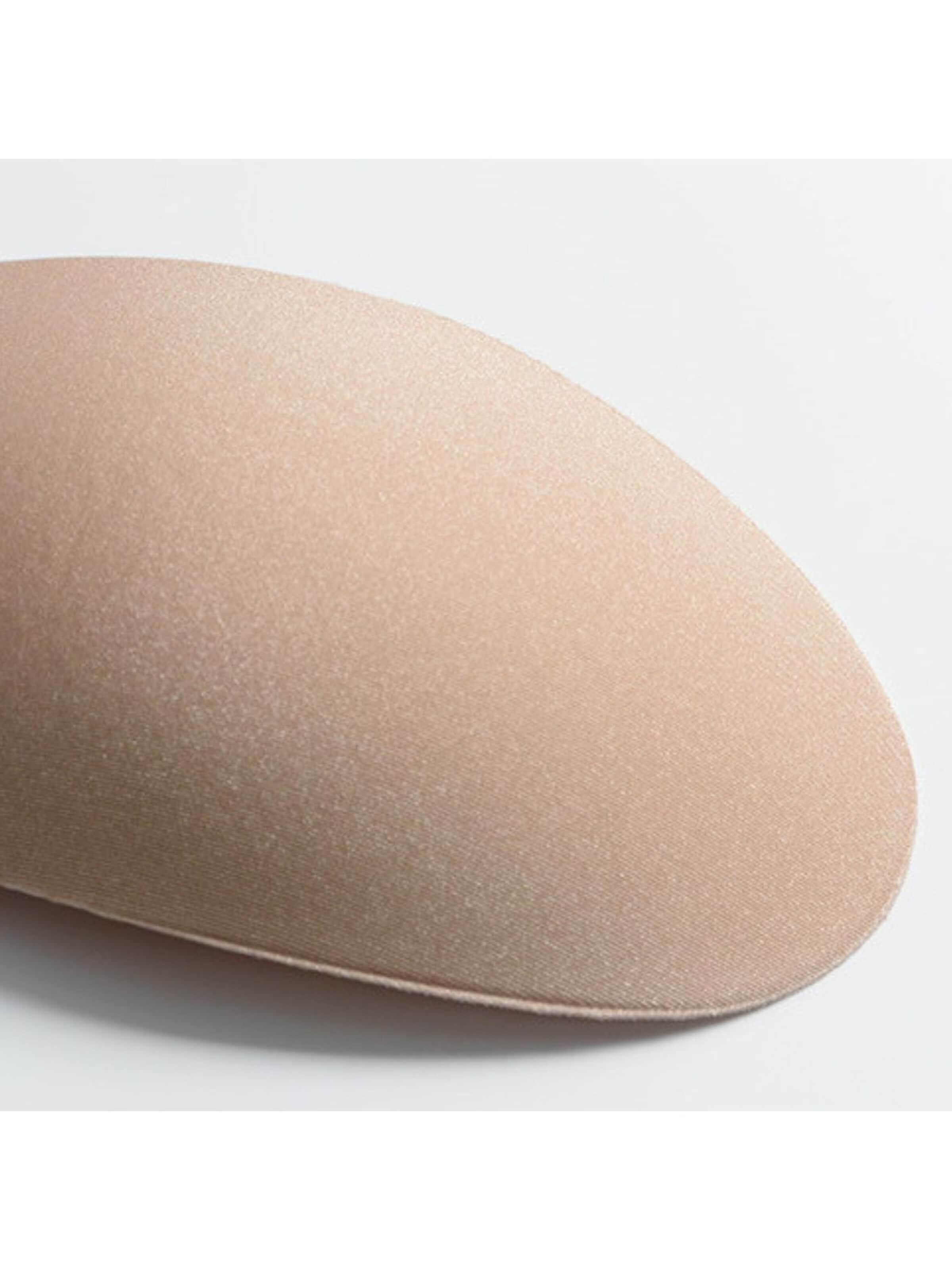 UNIQ Beauty - Acessório de soutien 'Foam Shoulder Pads – Soft Silhouette Shaping in Nude (10x8 cm)' em bege