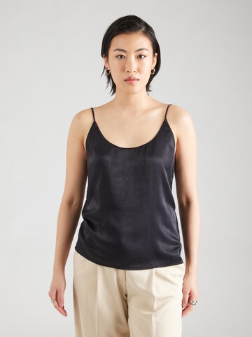 SCOTCH & SODA - Top 'CORE' en negro: frente