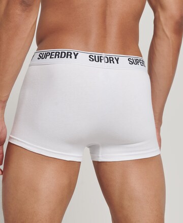 Boxeri de la Superdry pe alb