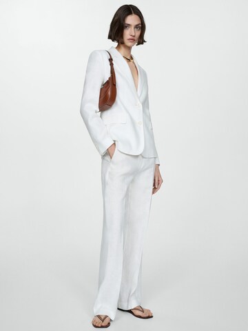 MANGO Blazer 'Niza' in White