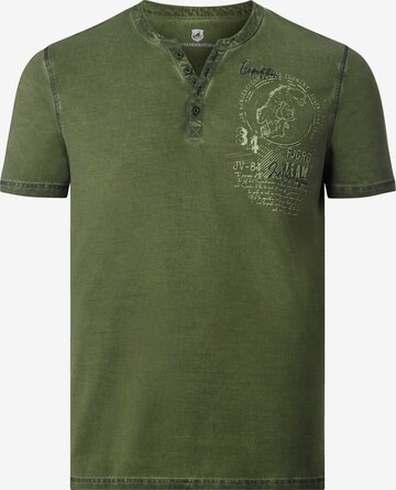 T-Shirt ' Godbert ' Jan Vanderstorm en vert : devant