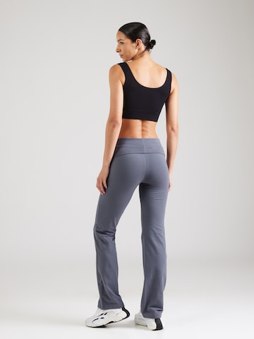 ONLY PLAY Flared Sports trousers 'ONPFOLD' in Grey
