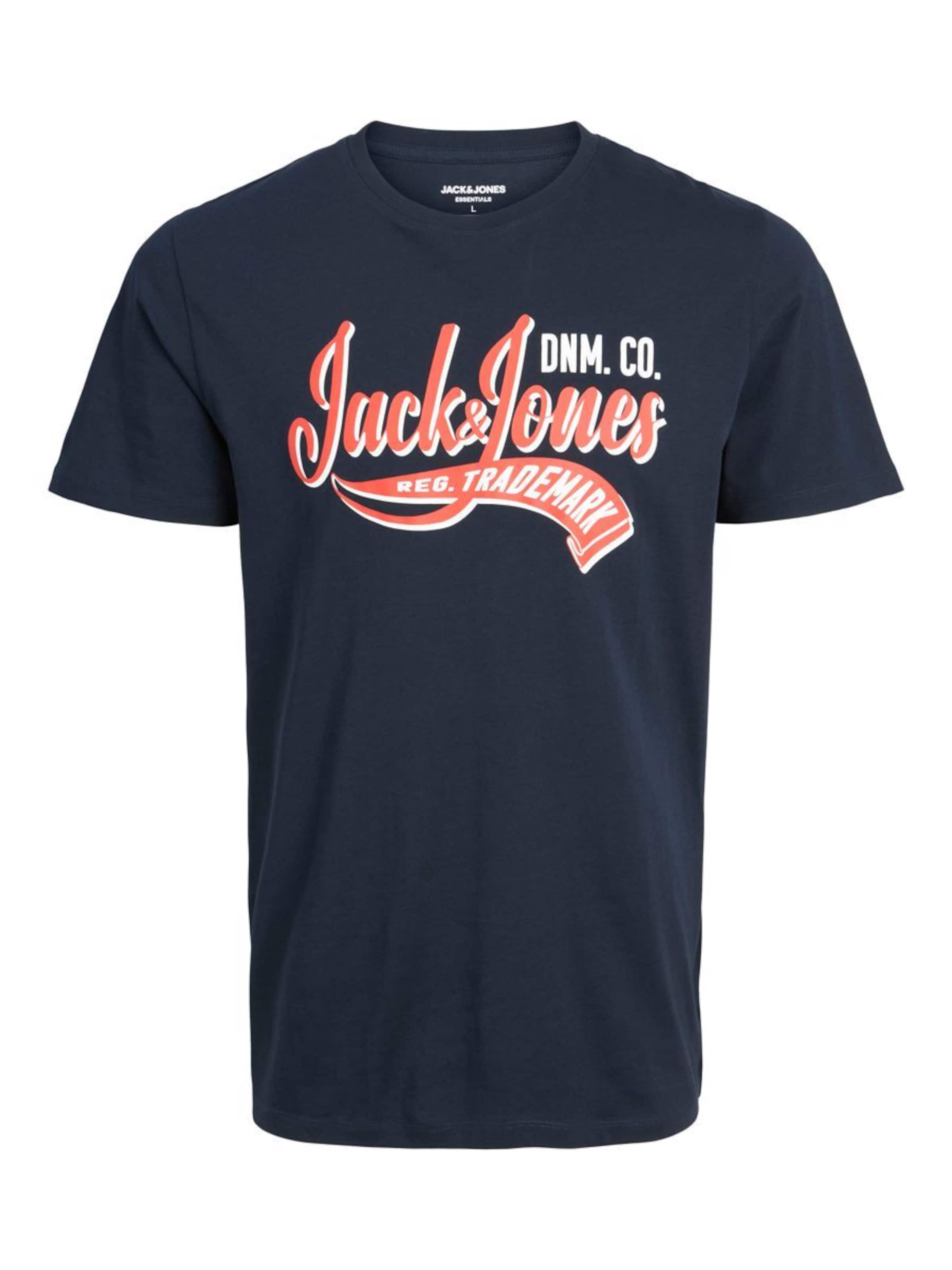 JACK & JONES T-Shirt in Blau: Vorderseite