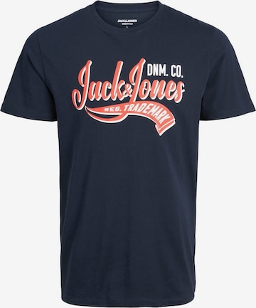 JACK & JONES T-shirt i blå: framsida