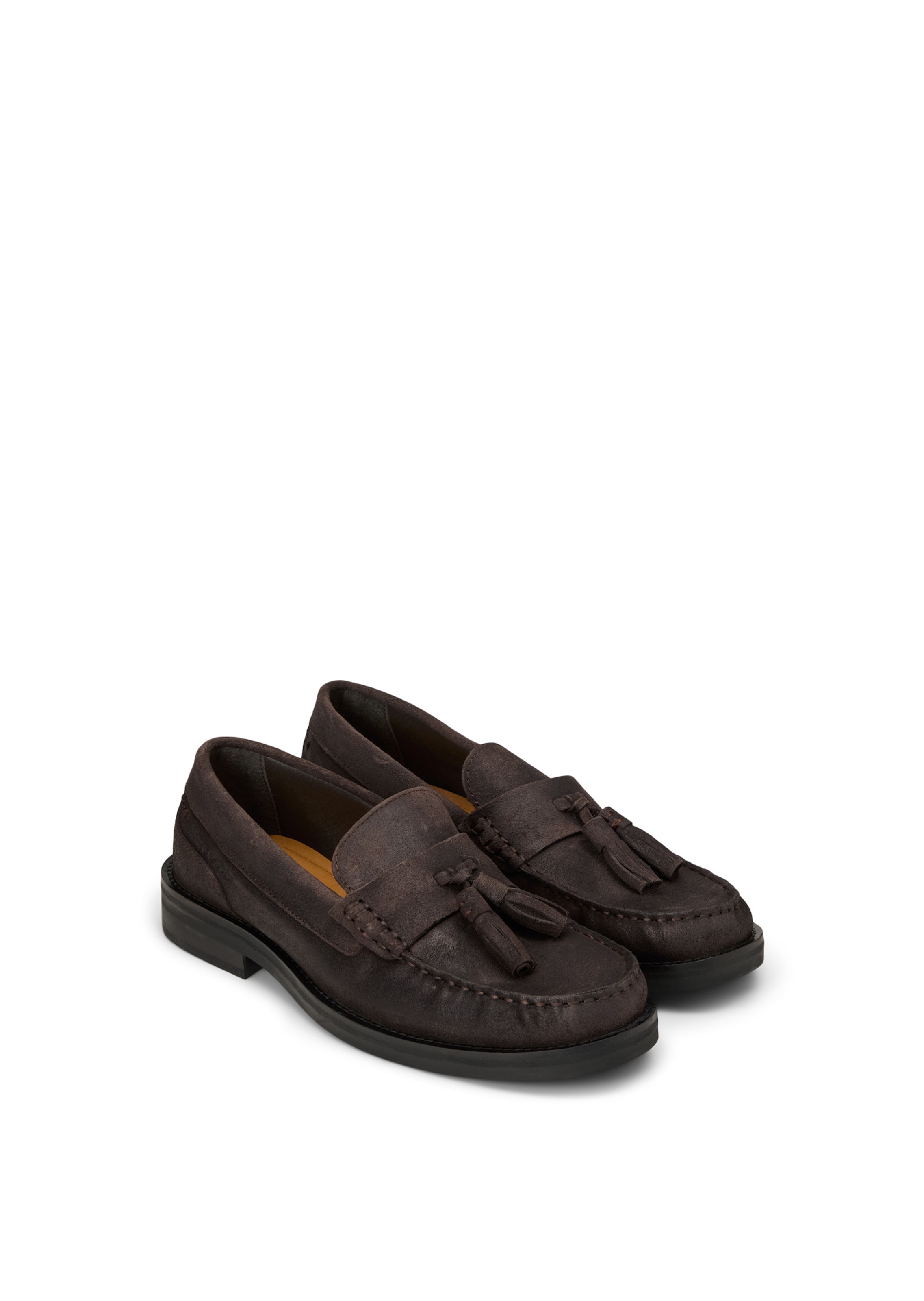 Chaussure basse 'Michael' Marc O'Polo en marron : devant