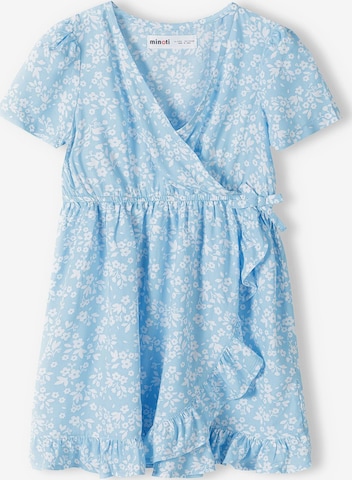 Robe MINOTI en bleu : devant