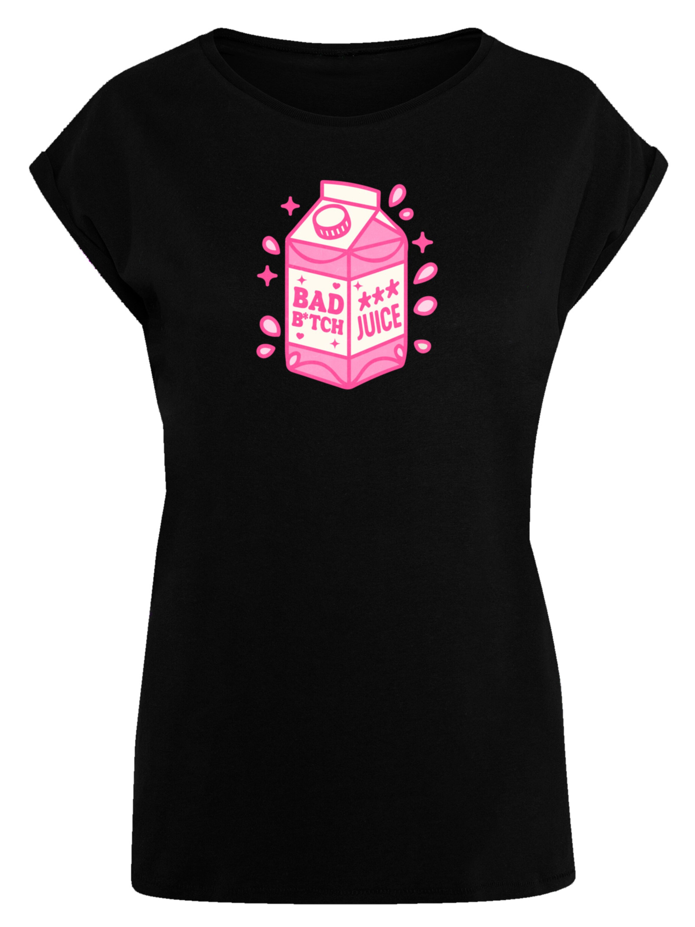 T-shirt 'Internationaler Frauentag: Girl-Power-Design' F4NT4STIC en noir : devant