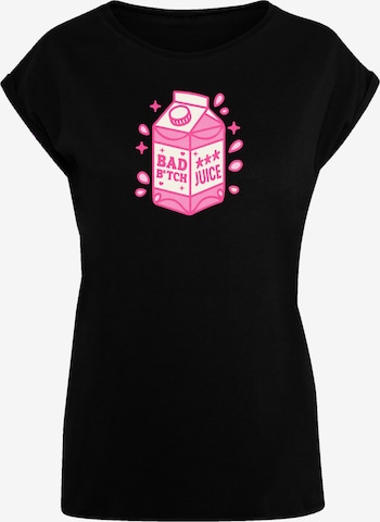 T-shirt 'Internationaler Frauentag: Girl-Power-Design' F4NT4STIC en noir : devant