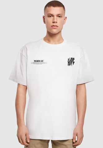 Merchcode Shirt 'Hope Wings' in White: front