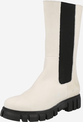 FELMINI Chelsea Boots 'Saura' in White: front