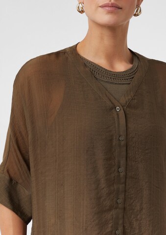 COMMA Blouse in Bruin