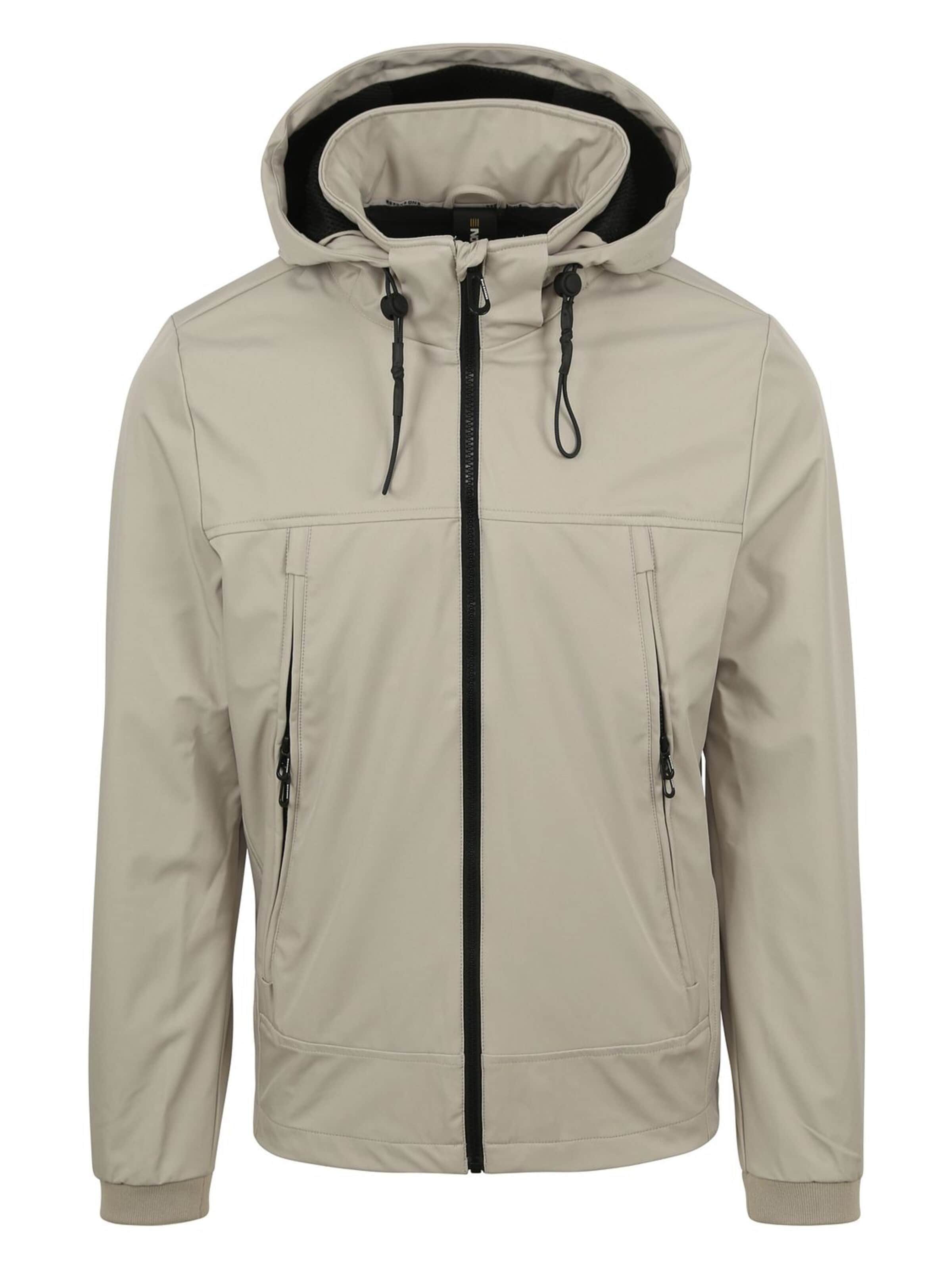 Manteau d’hiver No Excess en beige : devant