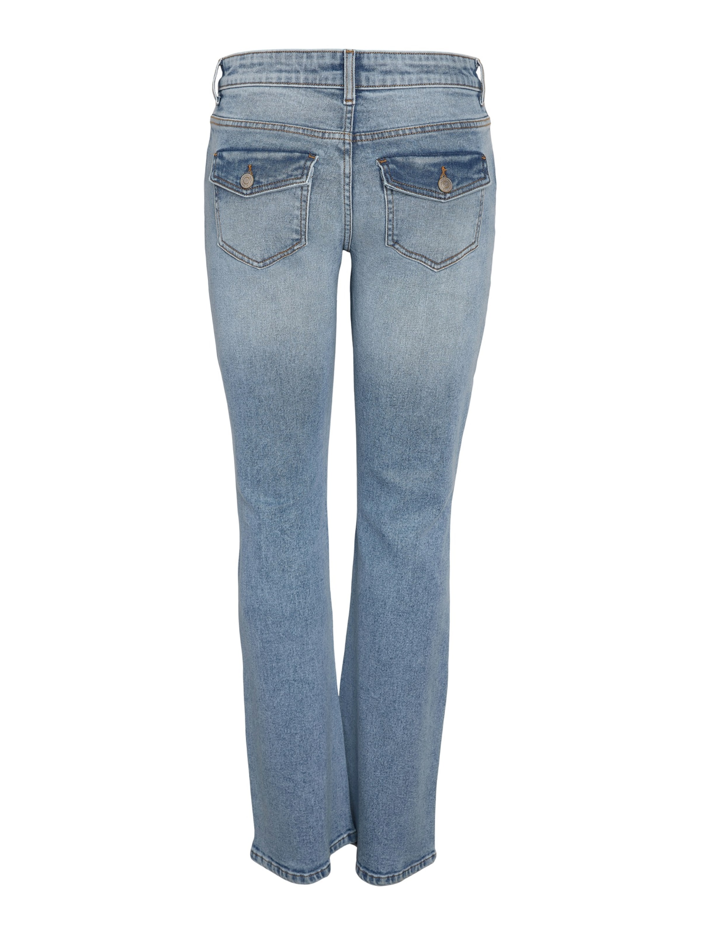 Noisy may Flared Jeans 'NMREMI' in Blauw