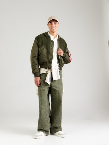 ALPHA INDUSTRIES Φθινοπωρινό και ανοιξιάτικο μπουφάν 'CWU-45/P' σε πράσινο