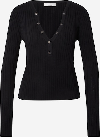 Guido Maria Kretschmer Collection Shirt 'Sarina' in Black: front