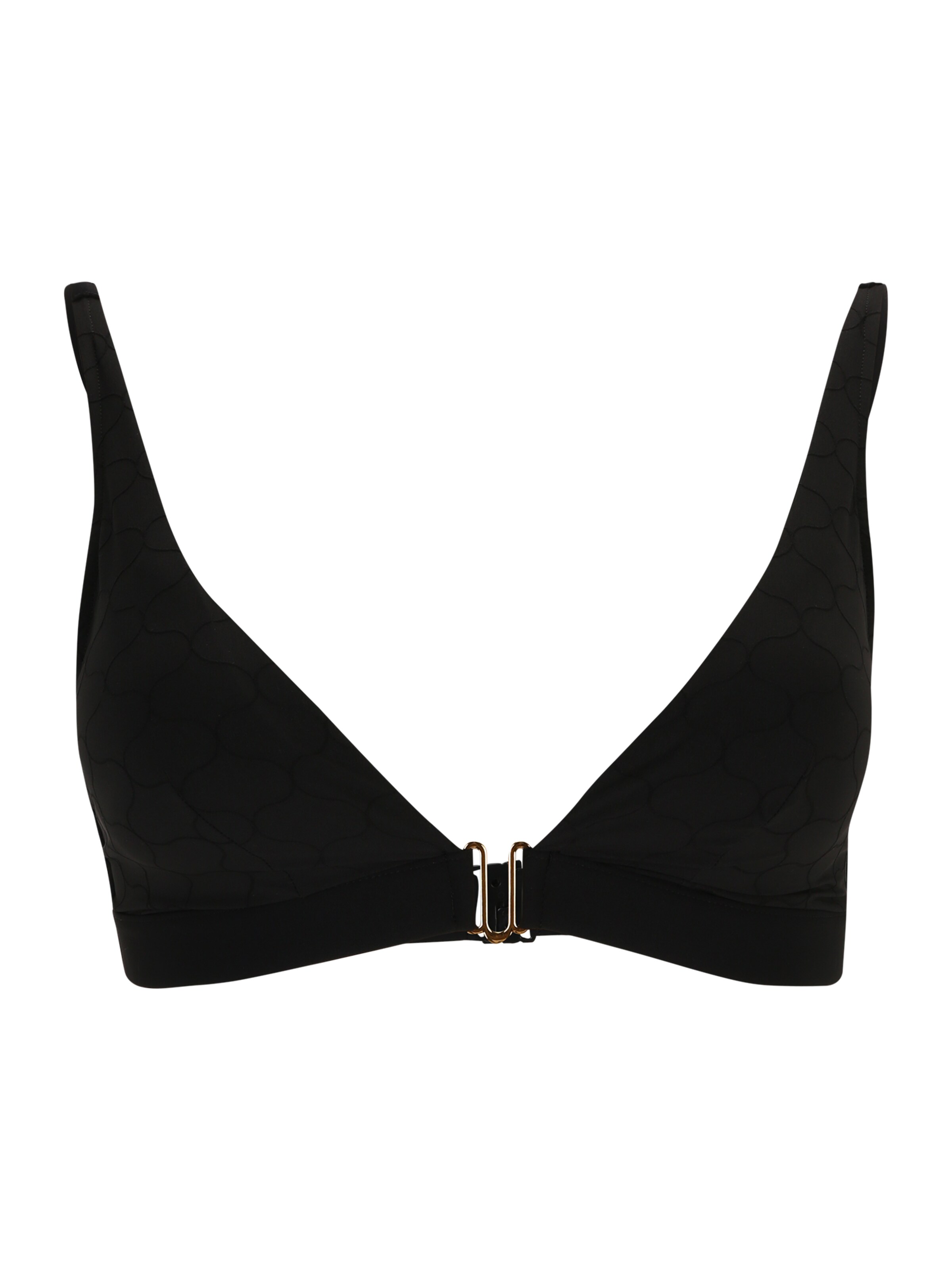 Chantelle Triangle Bikini top in Black: front
