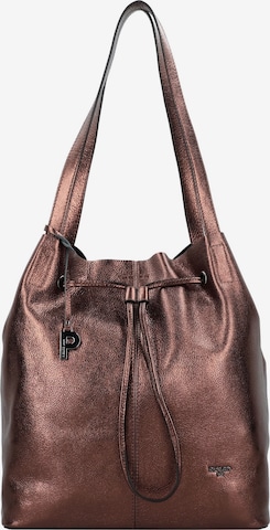 Picard Pouch in Bronze: front