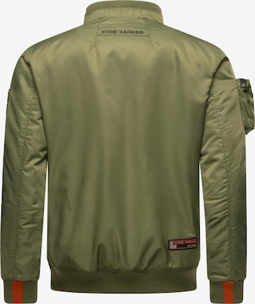 STONE HARBOUR - Chaqueta de entretiempo 'Berkoo' en verde