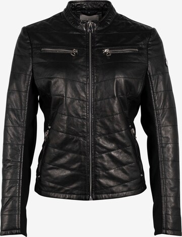 Gipsy Between-Season Jacket 'Jantje' in Black: front