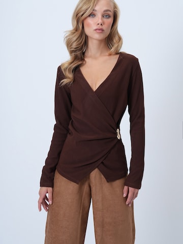 Chemisier Trend Alaçatı Stili en marron