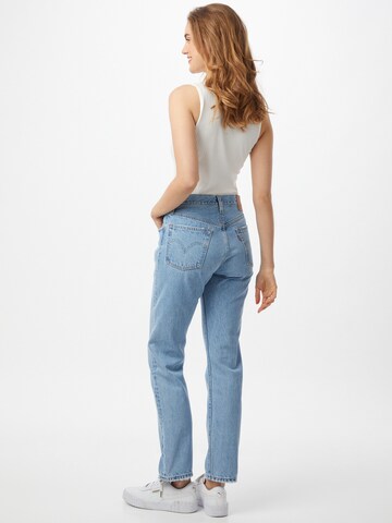 LEVI'S ® Štandardný strih Džínsy '501 Jeans For Women' - Modrá