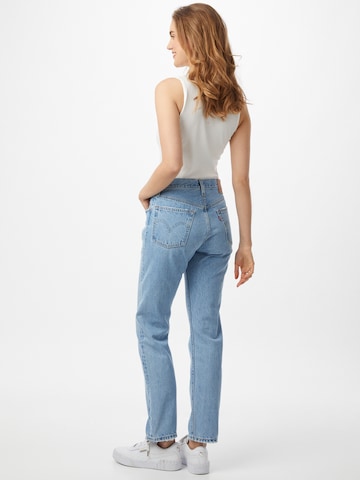 LEVI'S ® Regular Jeans '501 Jeans For Women' i blå