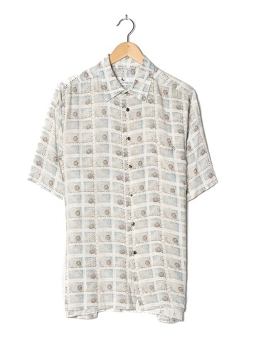 Camargue Button Up Shirt in XL in Beige: front