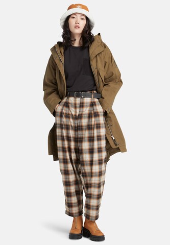 TIMBERLAND Regular Pleat-front trousers in Brown