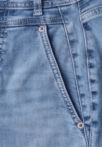 STREET ONE Loosefit Jeans in Blauw