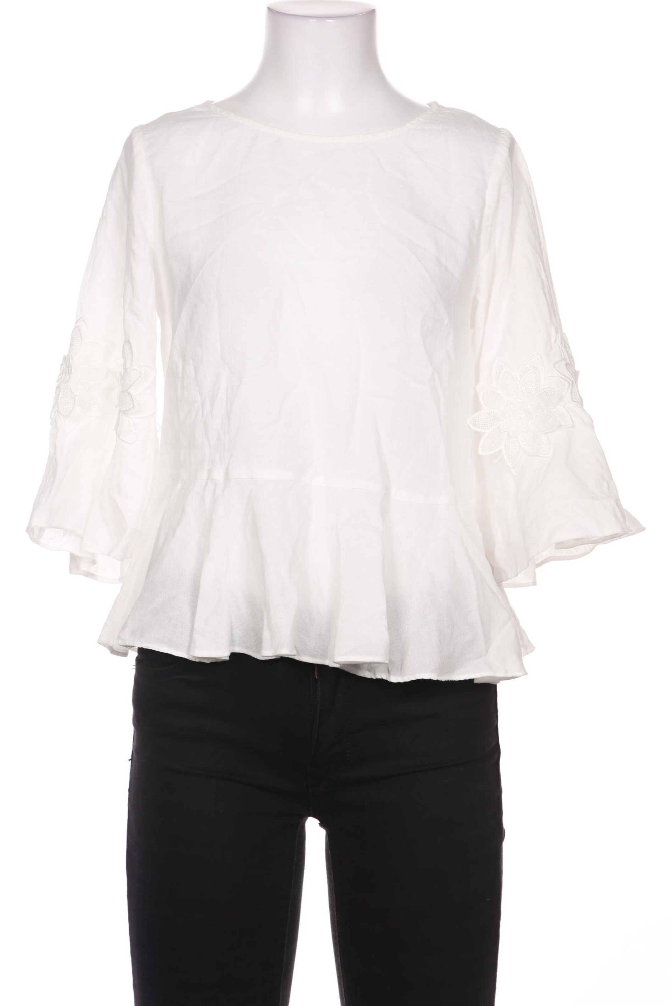 Hemisphere Bluse XS in Weiß: Vorderseite