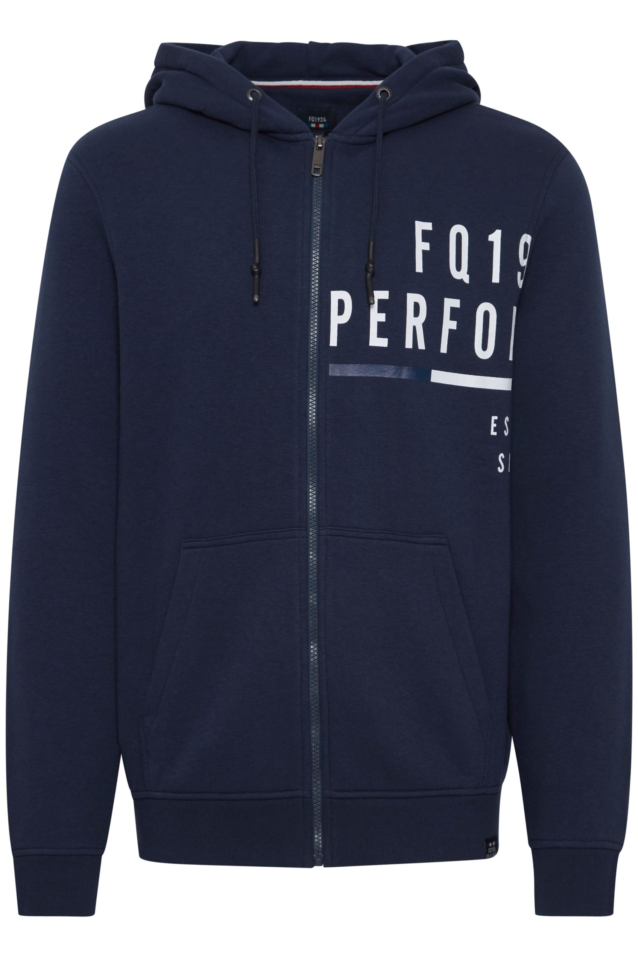Giacca di felpa di FQ1924 in blu: frontale
