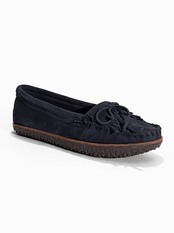 Mocassino 'Thunderbird Animikii' di Minnetonka in blu