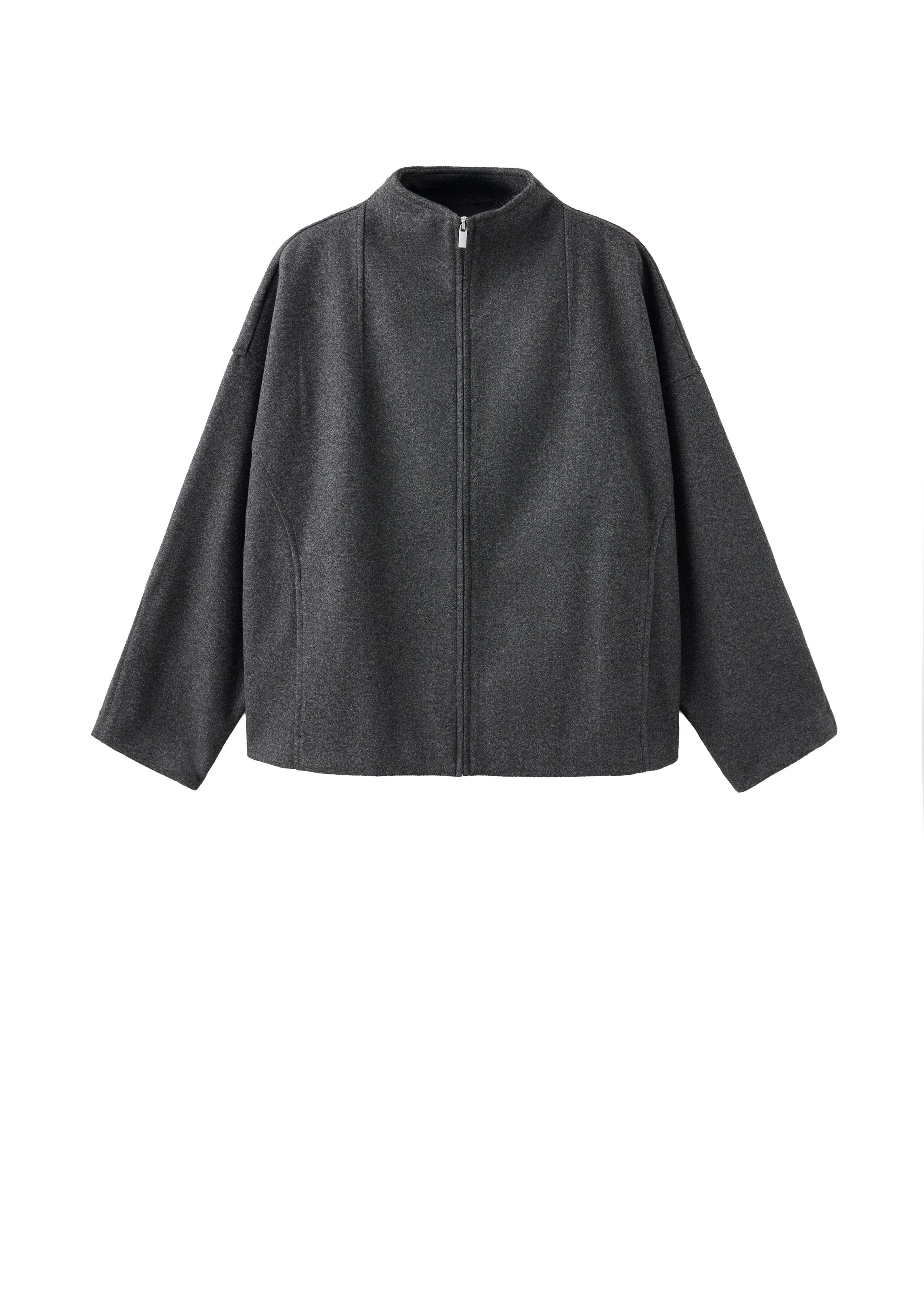 MANGO Between-season jacket 'ALTA' in Grey: front