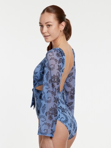 VIVID - Bustier Traje de baño en azul
