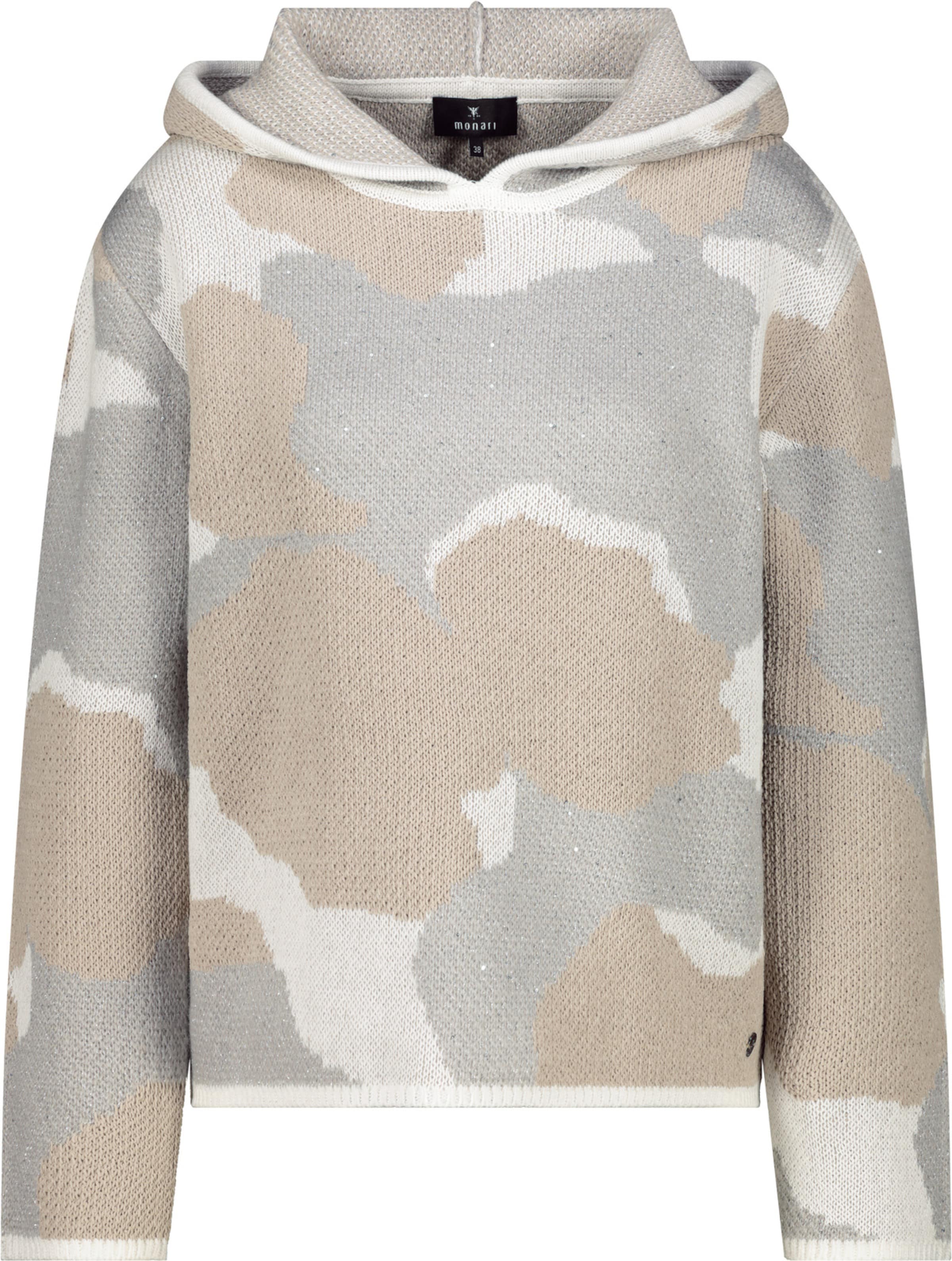 monari Πουλόβερ σε καφέ: μπροστά