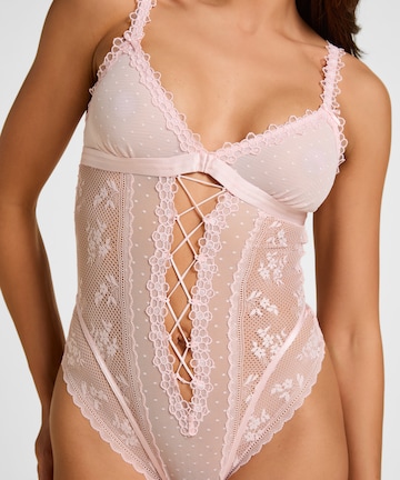 Hunkemöller Bodysuit 'Eleanora' in Pink