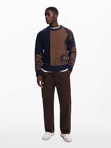 Desigual Sweatshirt i blå