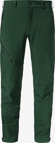 Pantalon outdoor 'Cascata' Schöffel en vert : devant