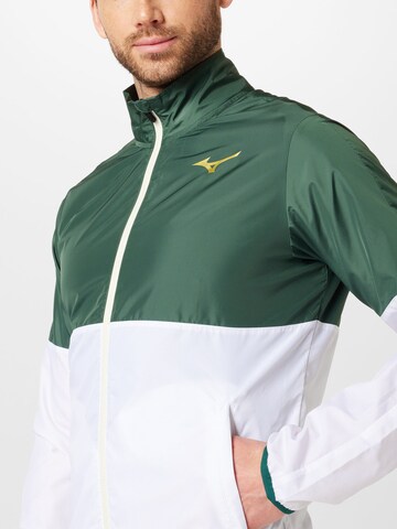 MIZUNO Athletic Jacket in Green