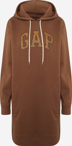 Gap Tall Платье в Коричневый: спереди