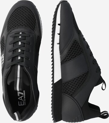 EA7 Emporio Armani Rövid szárú sportcipők - fekete